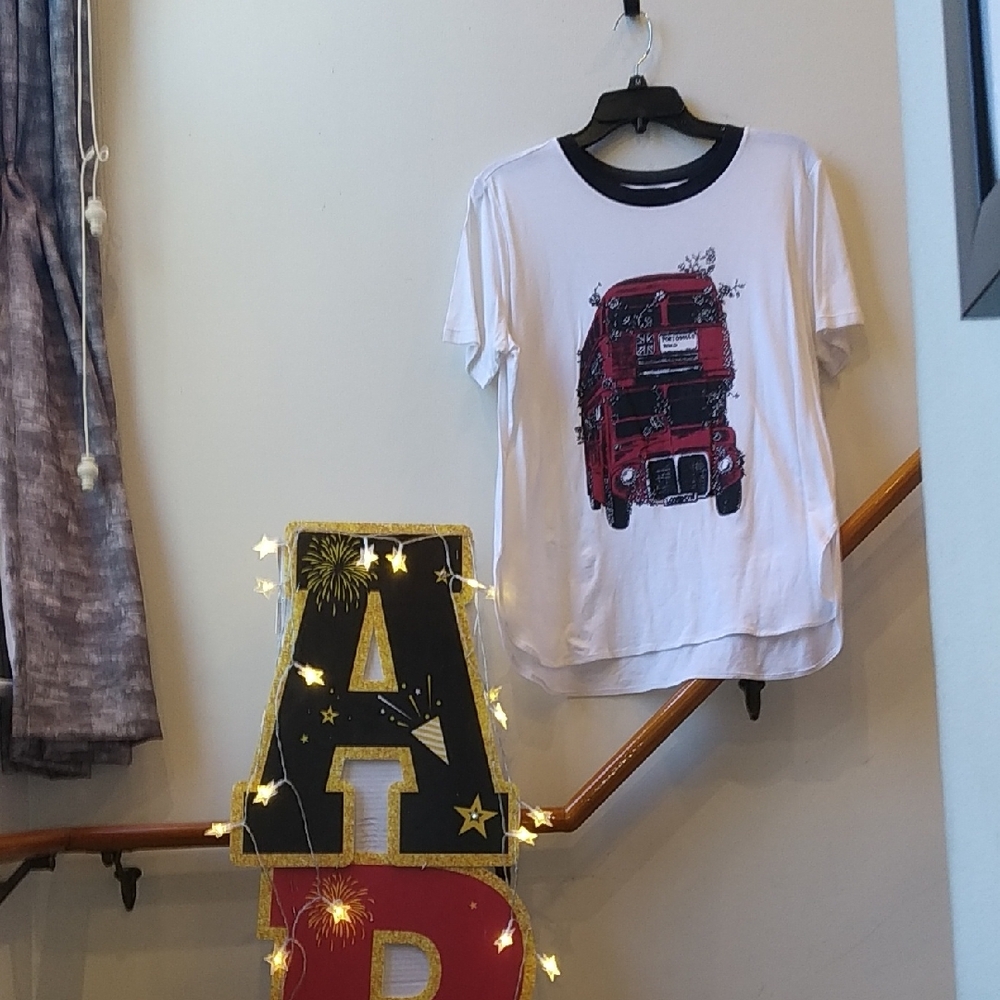 London Bus Picture Tee Shirt